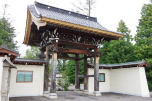 写真：静福寺　山門修繕工事(2)